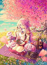 Yae - sakura falling.png