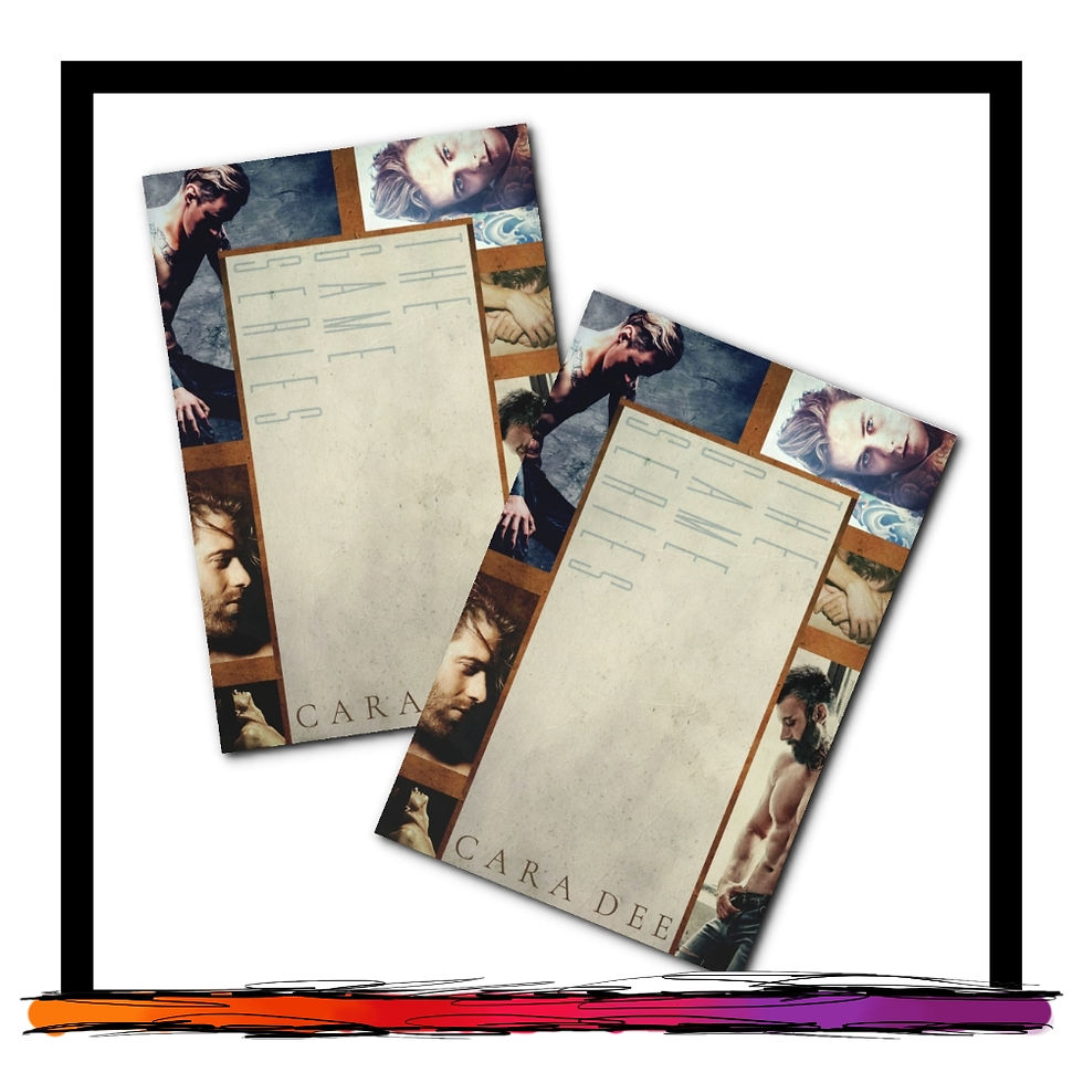 Bookplate The Game Series caradee