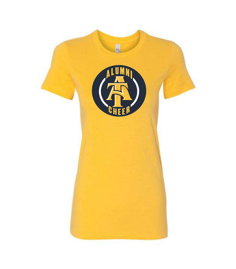 Thumbnail: Ladies Slim Fit Tee - Full Chest Design