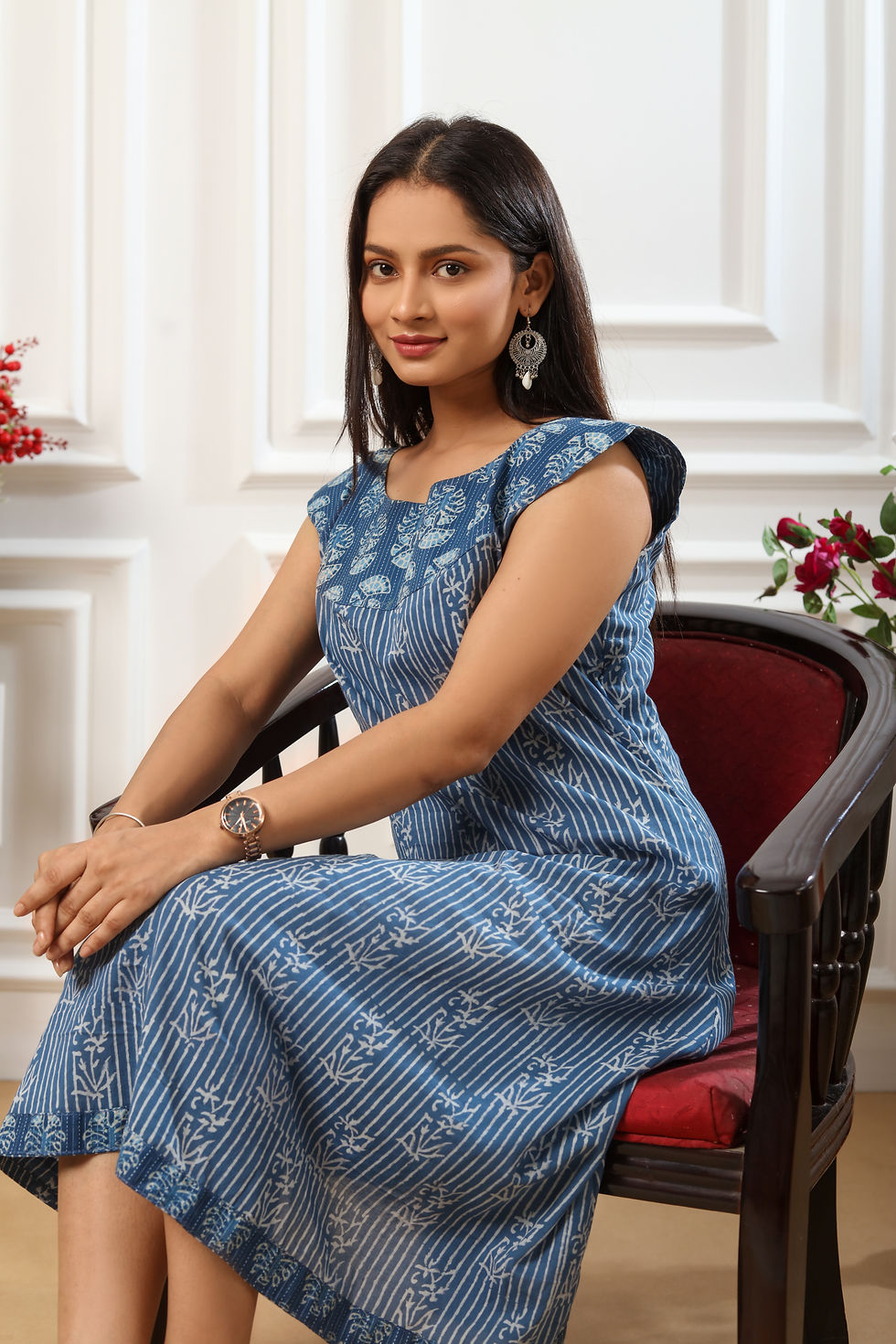 Thumbnail: Dabu Cotton Tunic