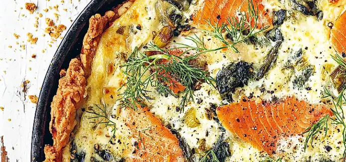 Sankt Hans Salmon Pie