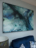 Thumbnail: Contemporary Canvas called 'Breathe' - 150 x 101cm