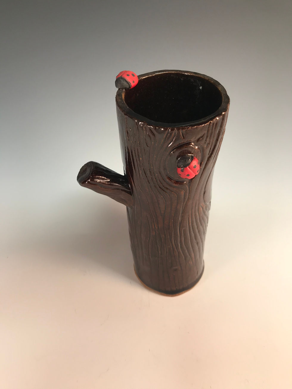 Thumbnail: Tree Vase with Ladybugs