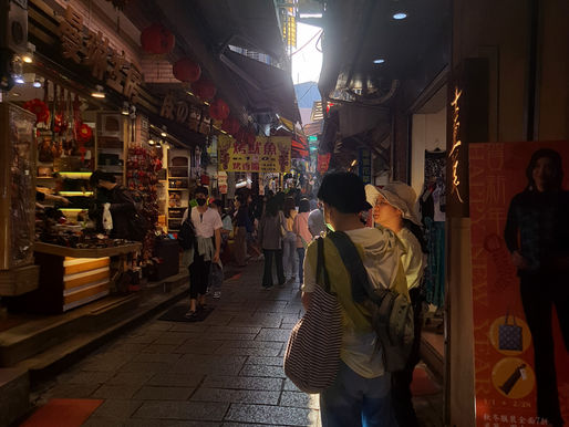 Spirited Away in Sips of Tea at Jiufen