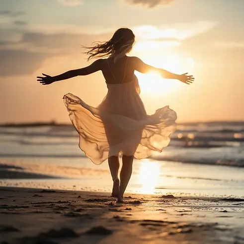 sunset-beach-dance-stockcake.webp