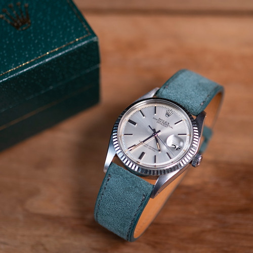 rolex suede strap