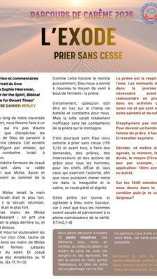 Parcours Carême 11 : Prier sans cesse