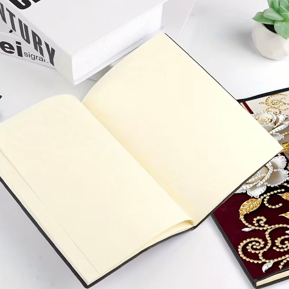 Thumbnail: Hand decorated gem notebook 