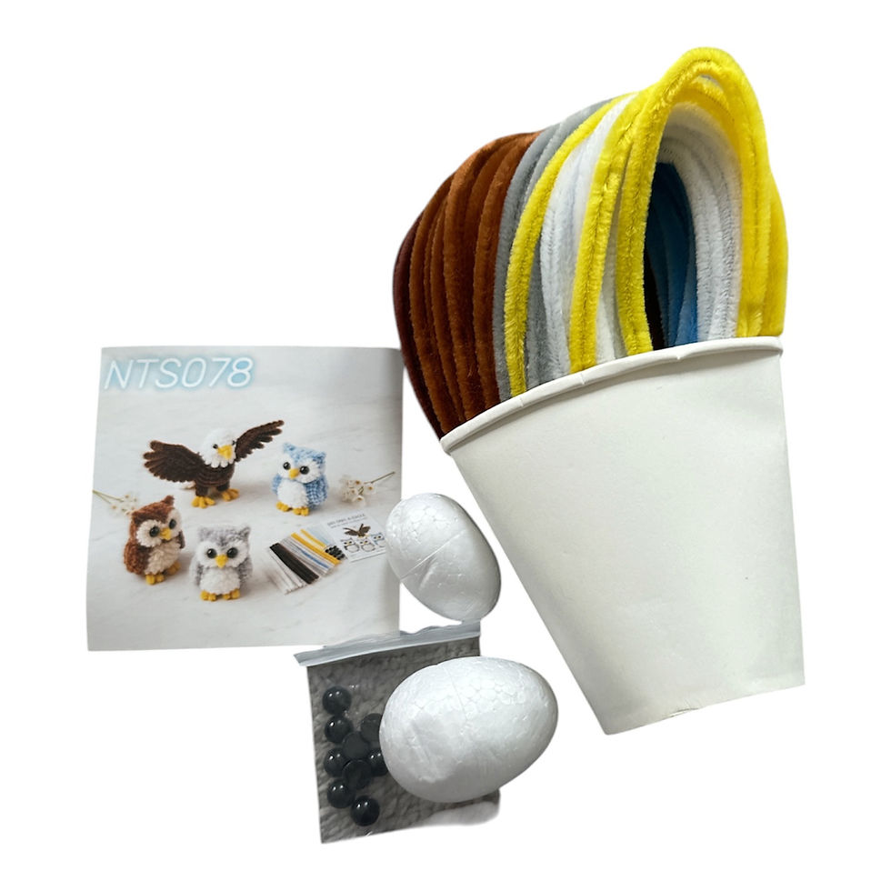 Thumbnail: DIY Eagle and Owl with Pipecleaners 