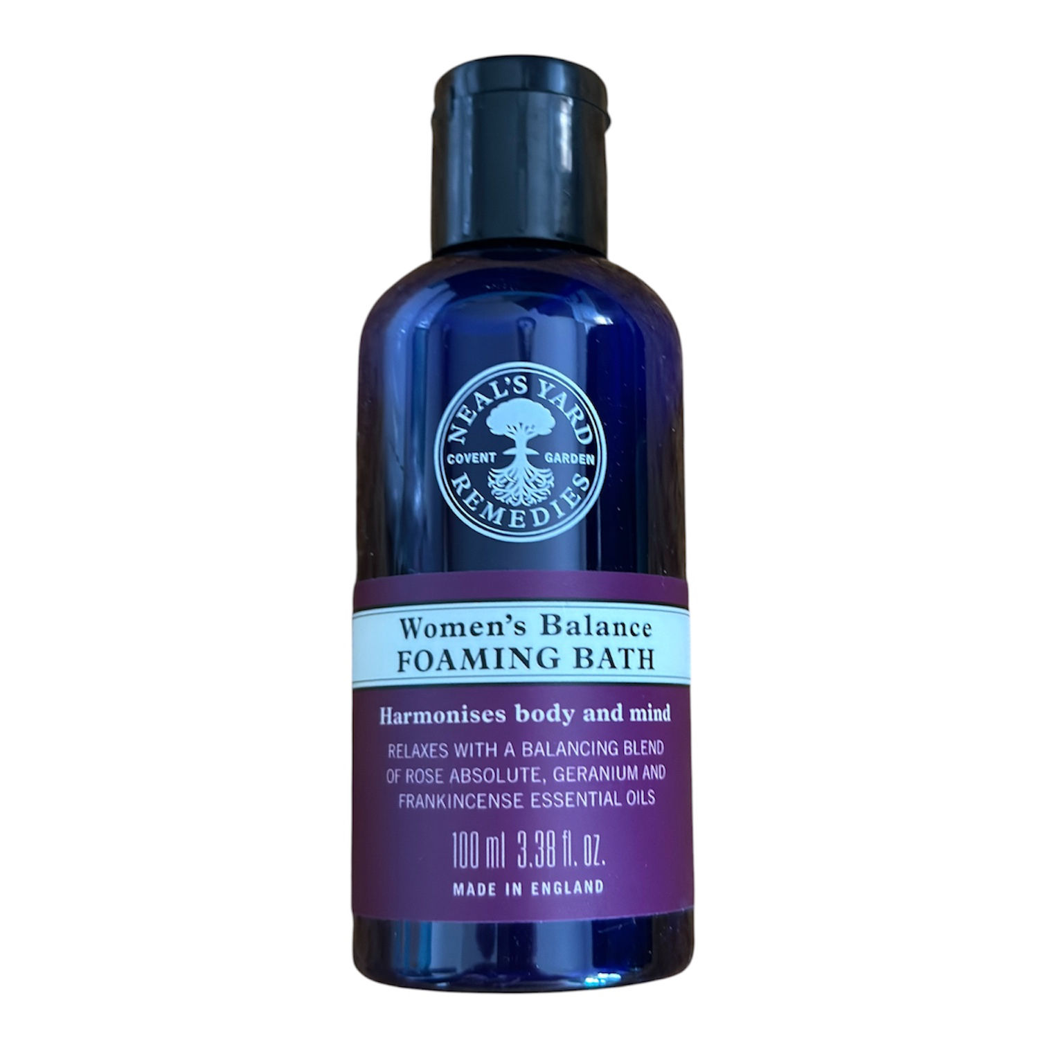 Neals Yard 100ml Woman’s Balance Foaming Bath (plastic bottle)