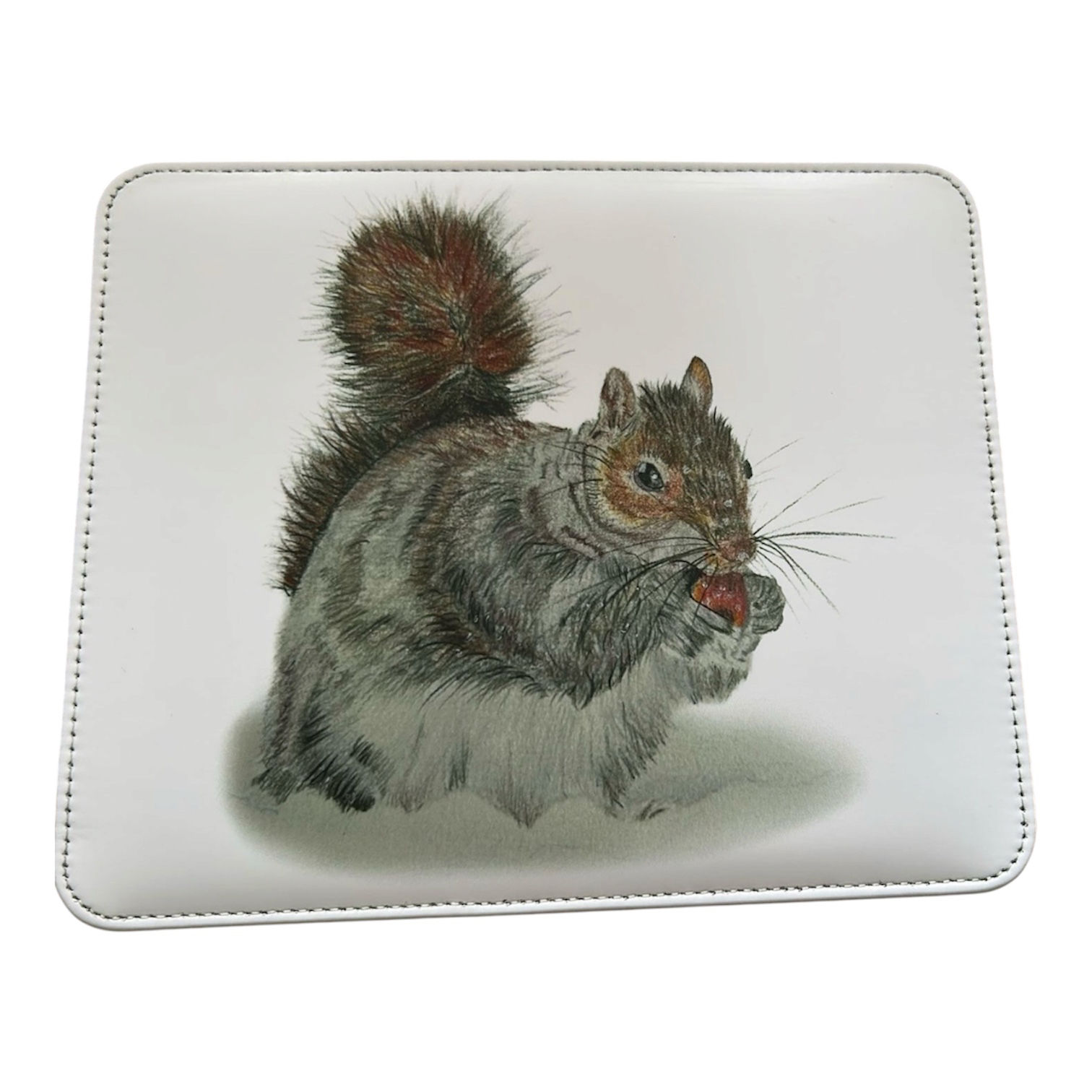 Mouse Mat - Squirrel (Local Artist’s coloured pencil design)