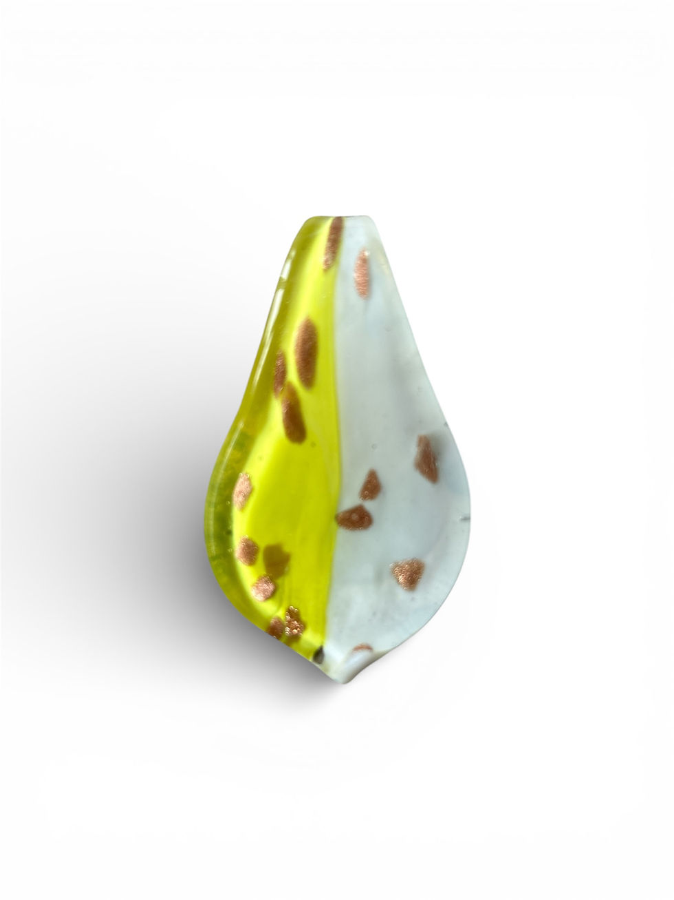 Thumbnail: Glass lamp work pendant & ribbon necklace - various designs
