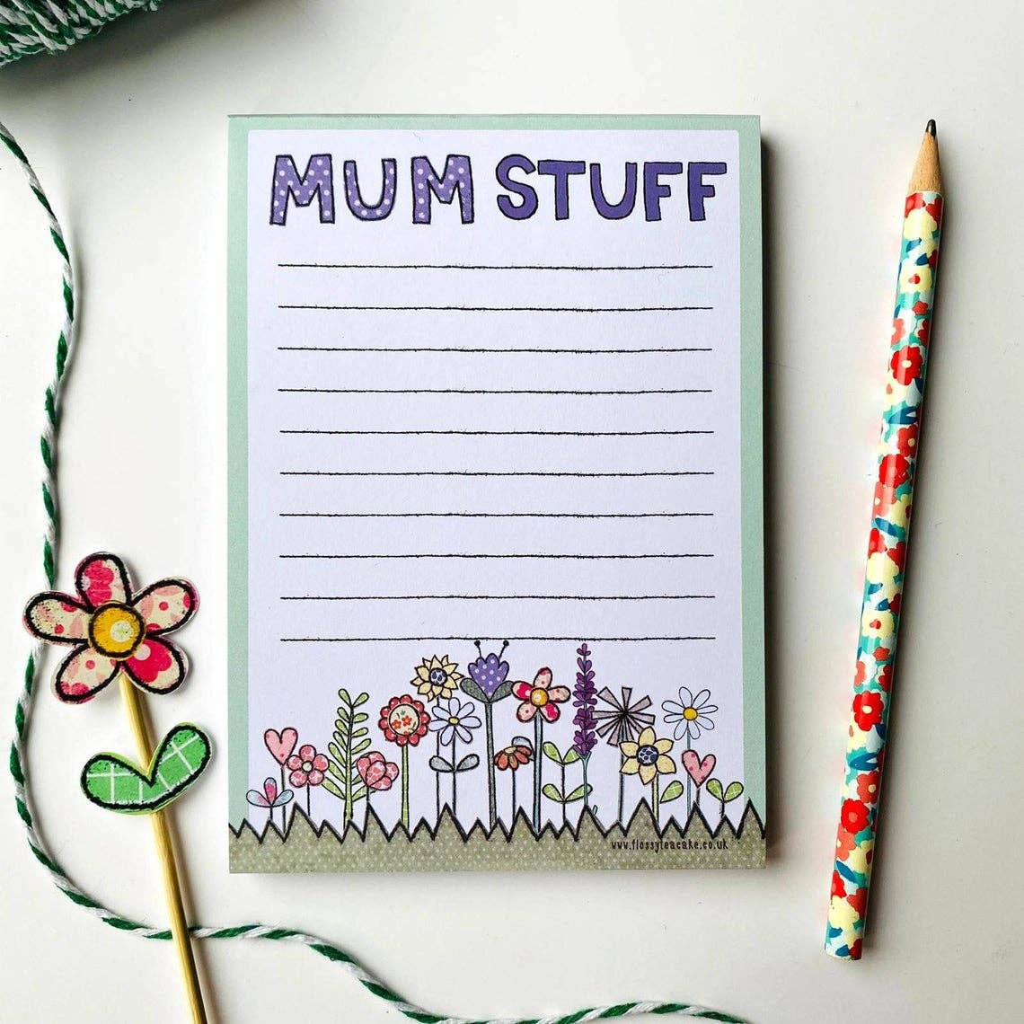 Mum stuff notepad 