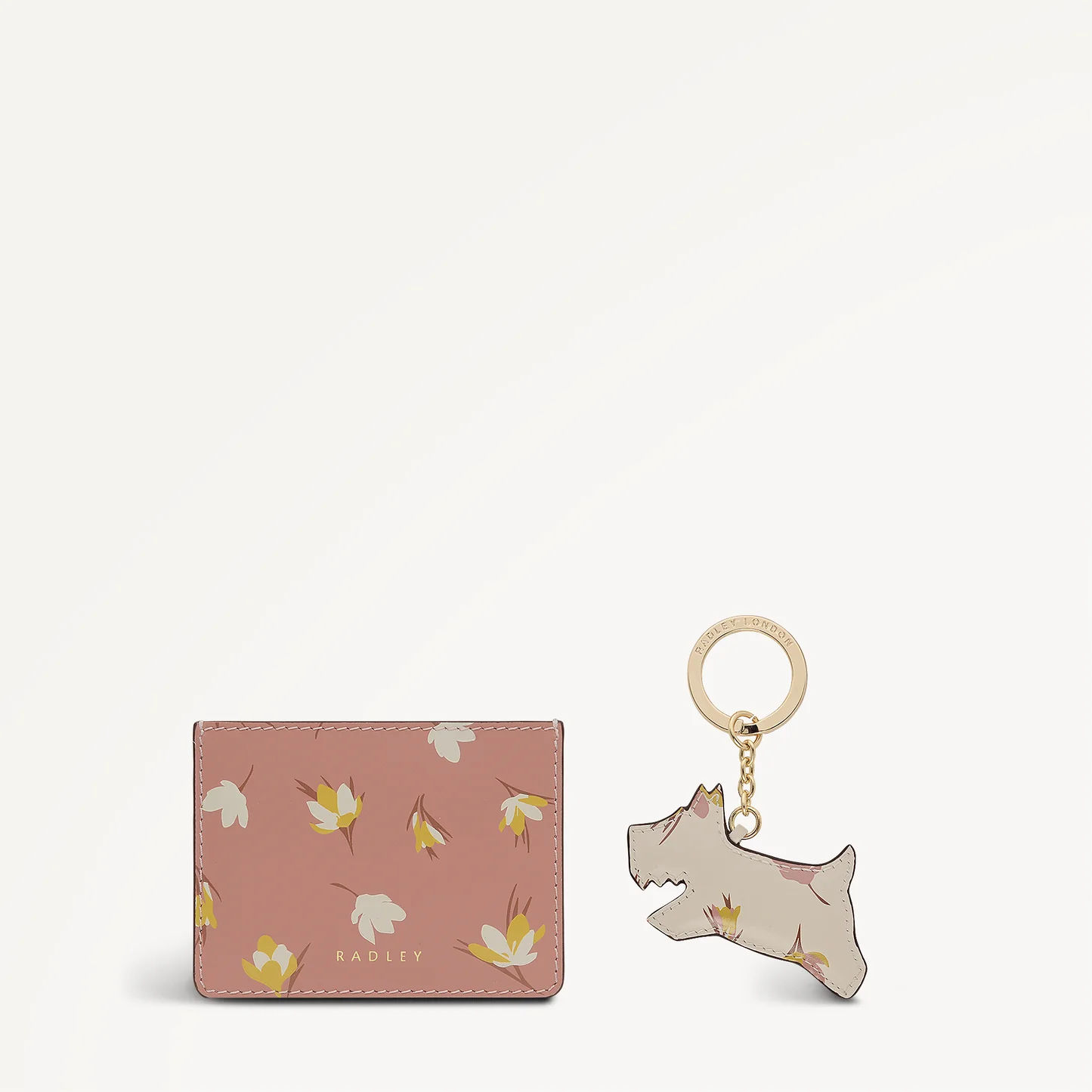 Spring Daze keyring and purse set Carnation