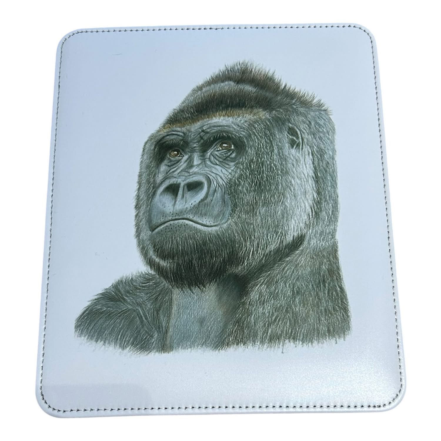 Mouse Mat - Gorilla (Local Artist’s coloured pencil design)