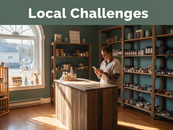 Business owner choosing a local marketing agency in Littleton NH