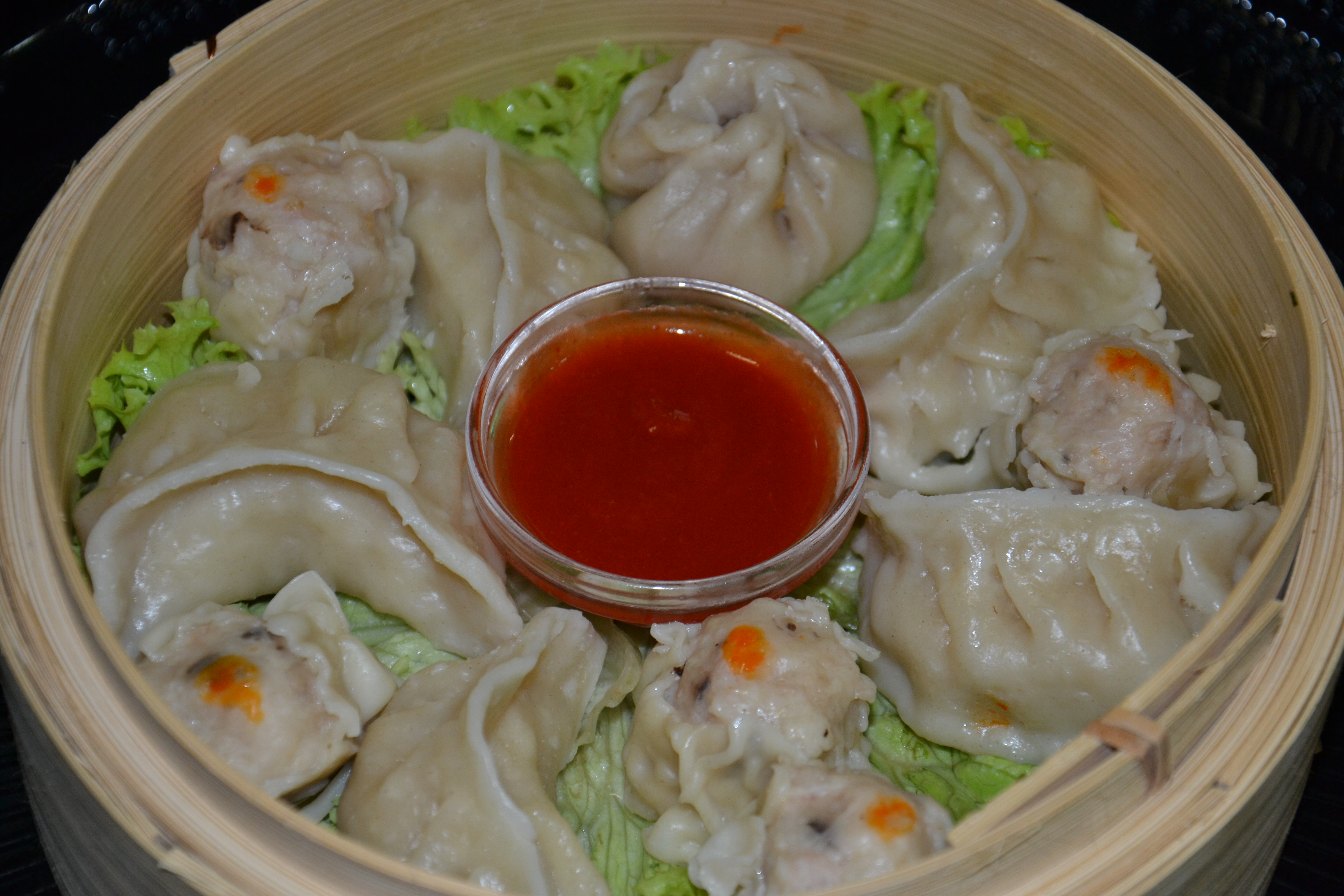 Arranged Food and Objects