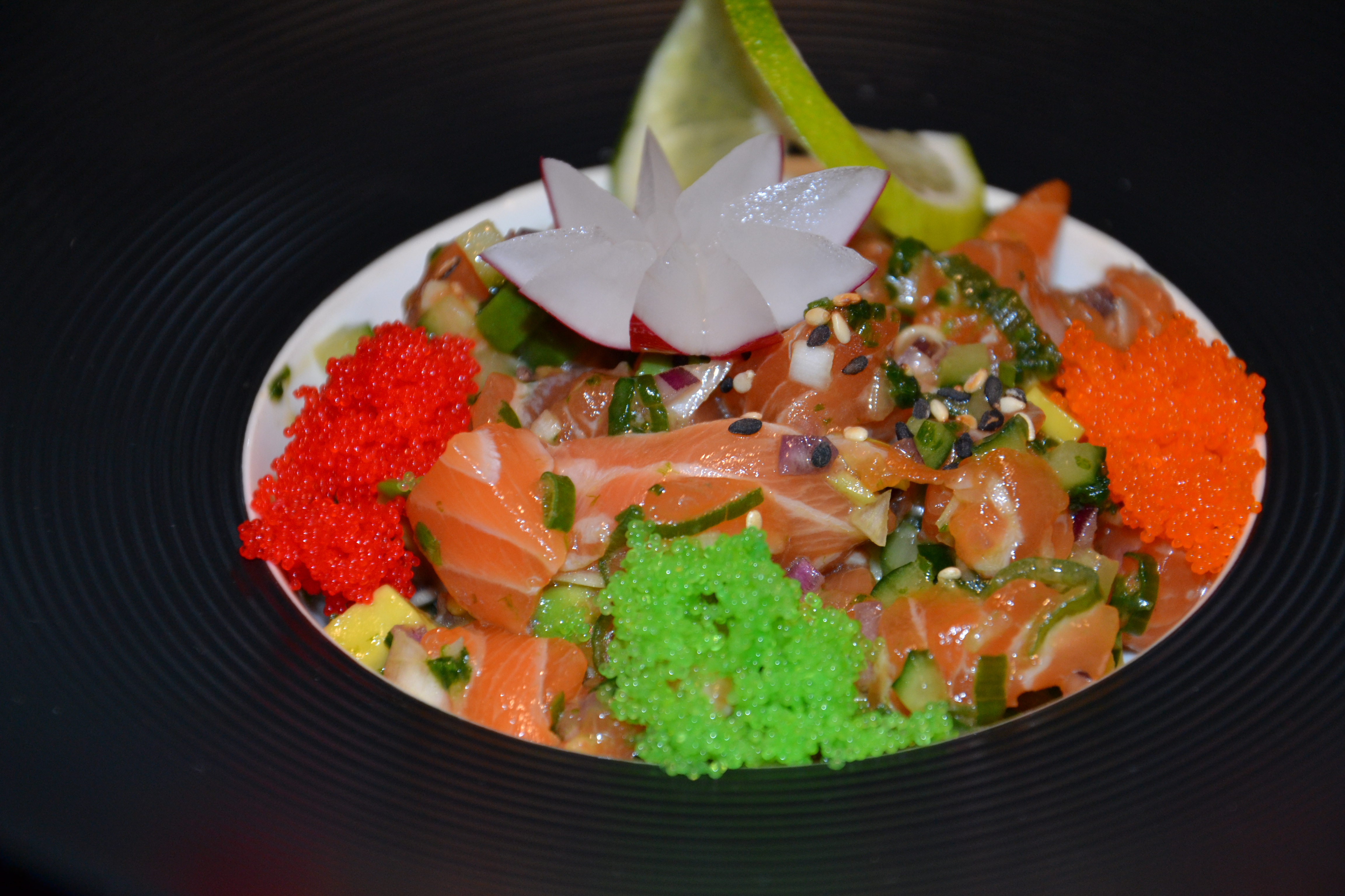 Arranged Food and Objects