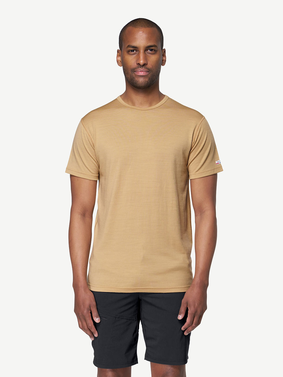 Devold - Breeze Plus Merino 200 T-Shirt Man - Oat - front