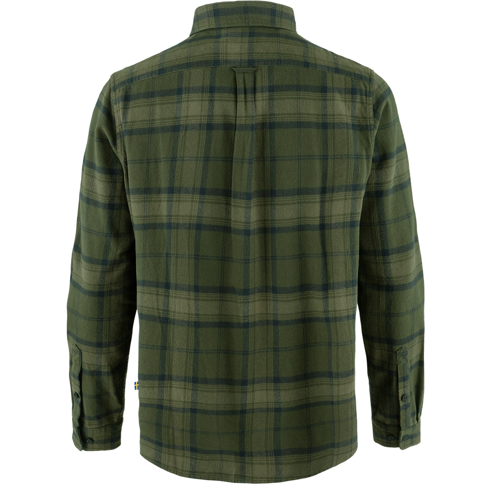 Fjallraven - Ovik Twill Shirt M - Deep Forest-Green - back