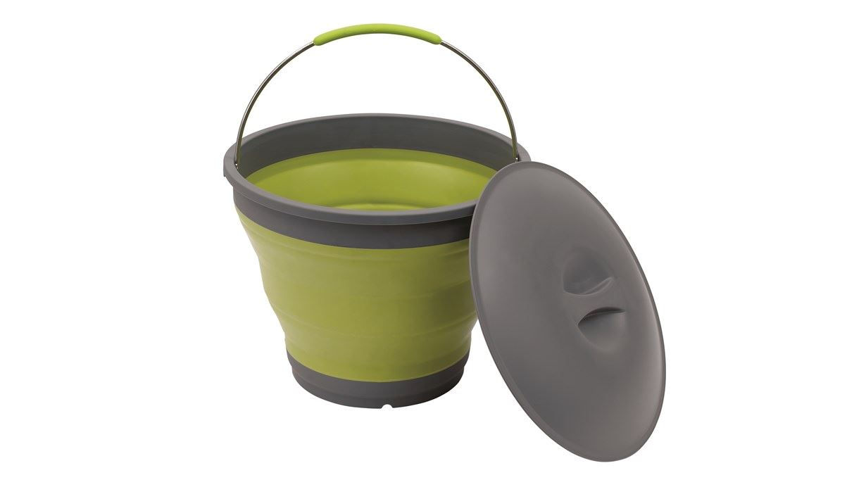 Outwell - Collaps Bucket W/Lid - Lime Green