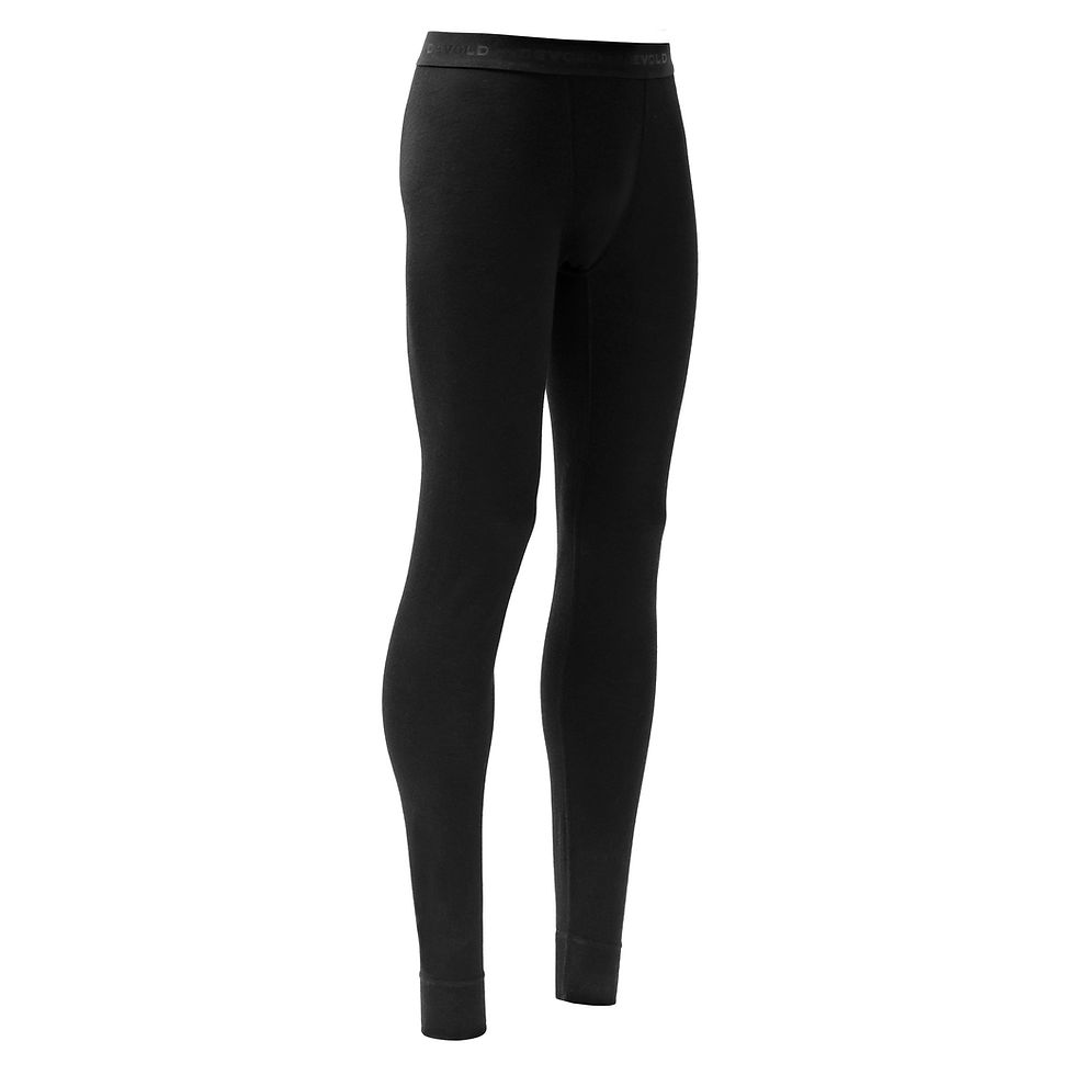 Devold - Breeze Plus Merino 200 Longs Man - Black