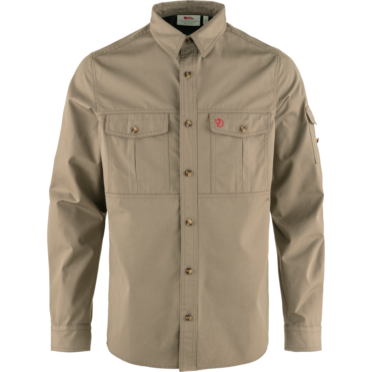 Fjallraven - Singi Trekking Shirt LS M - Suede Brown
