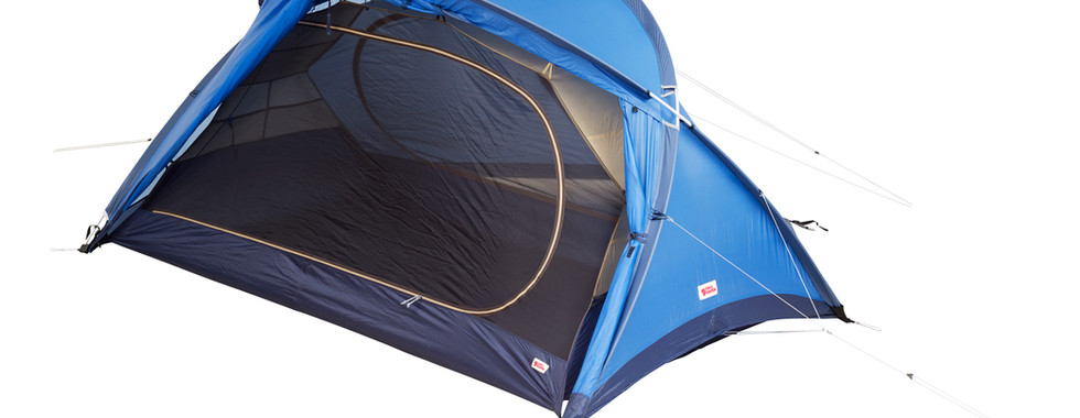 an open fjallraven abisko view 2 tent