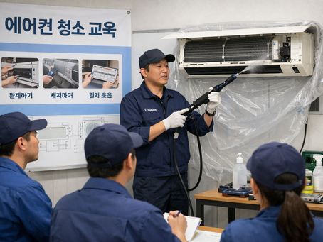 인천에어컨청소교육