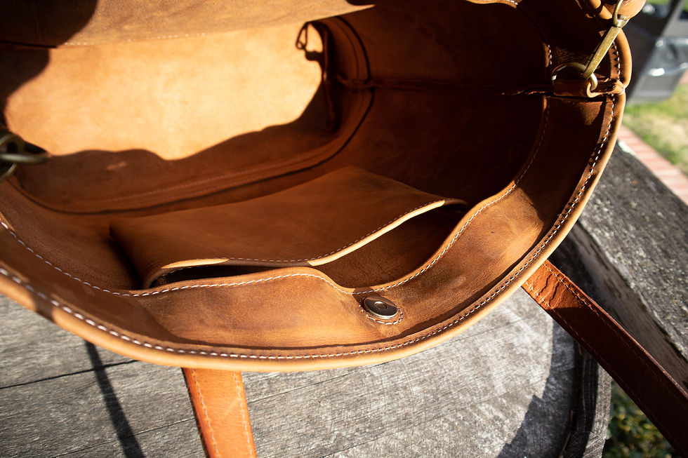 Thumbnail: Classic Market Tote - Oil Tanned Leather