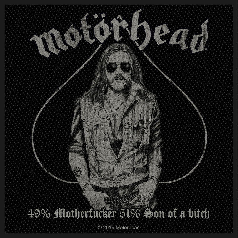 Motorhead - 49% Motherfucker (patch)