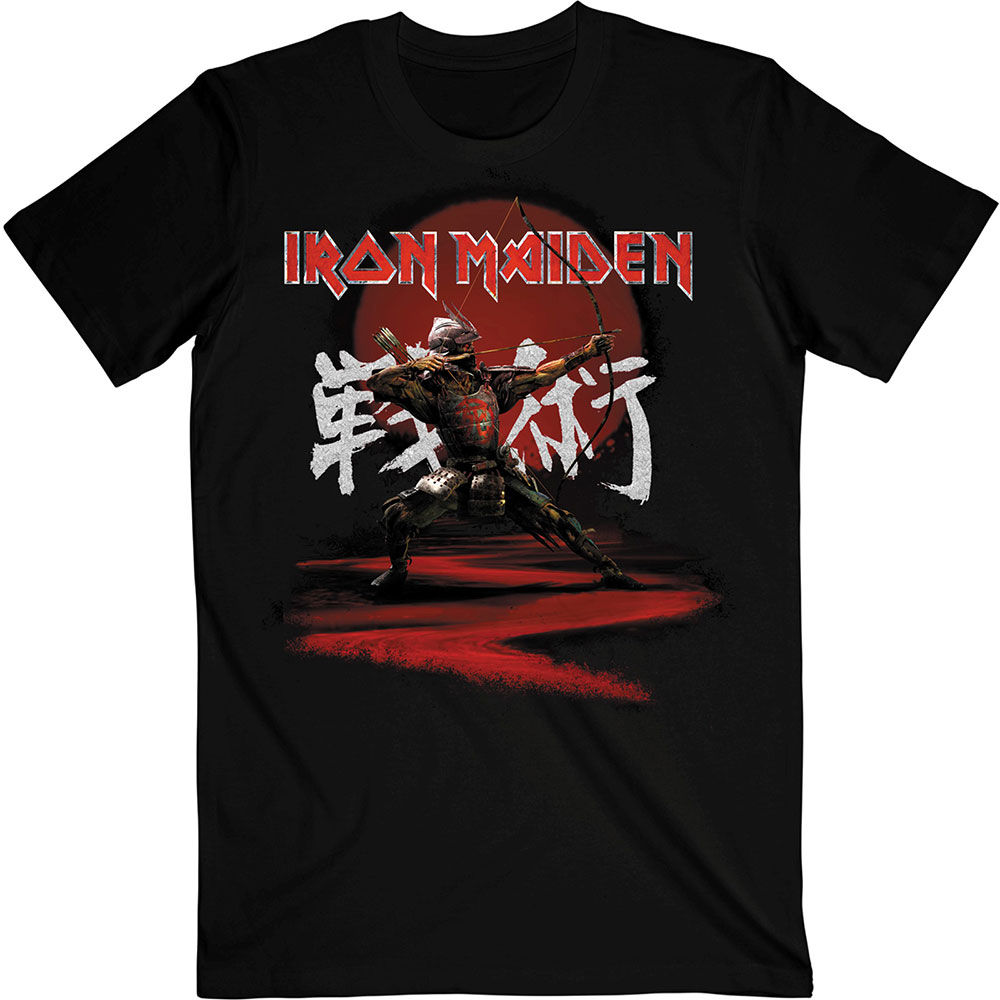 Iron Maiden - SENJUTSU - Eddie Archer Kanji (tricou unisex)