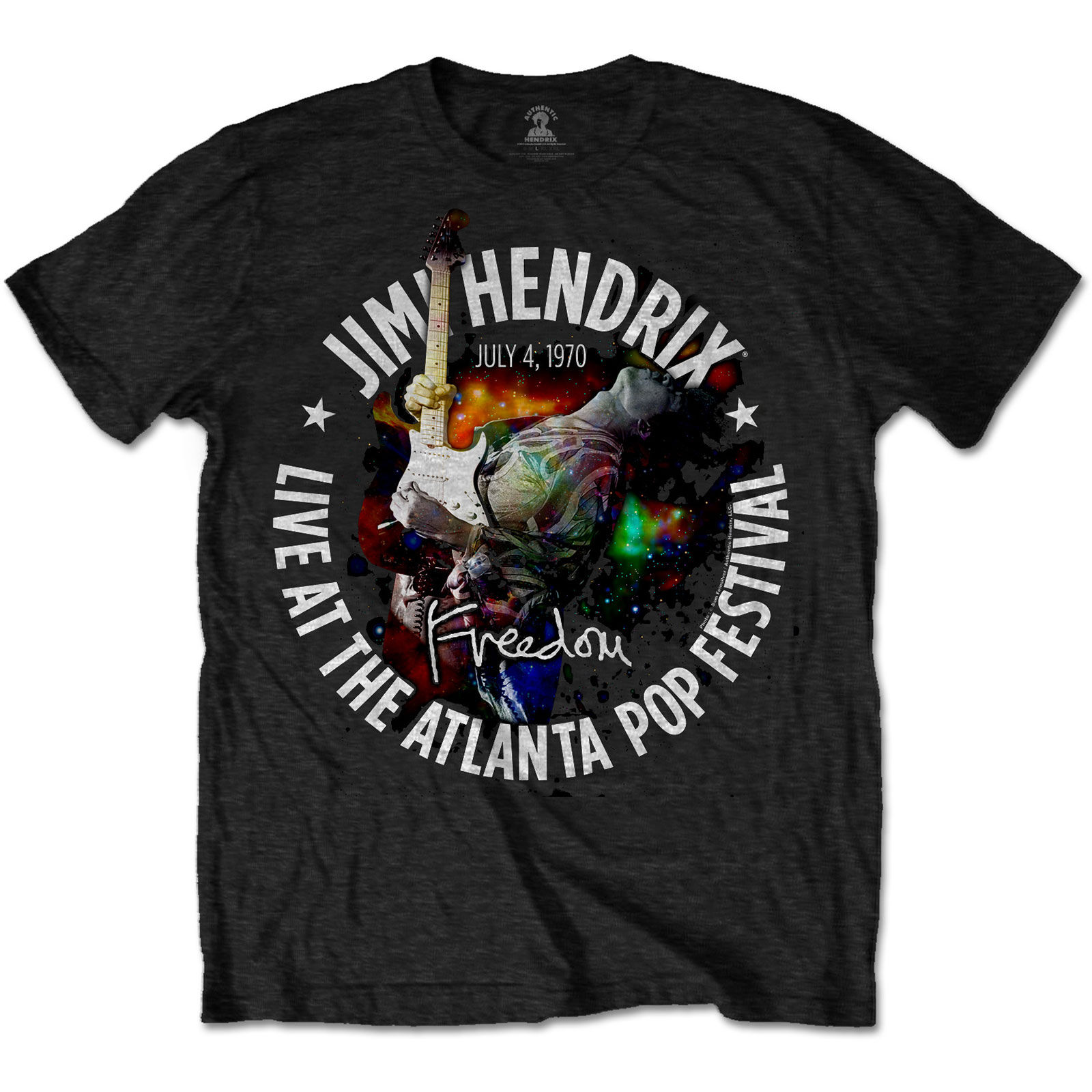 Jimi Hendrix - Atlanta Pop Festival 1970 (tricou unisex)