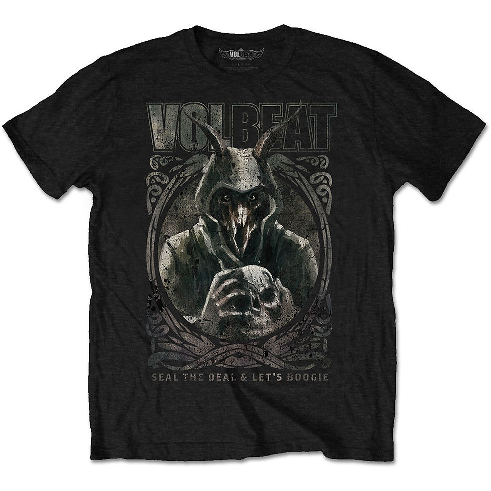 Volbeat - Goat with Skull (tricou unisex)