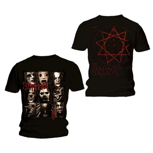 Slipknot - Mezzotint Decay - imprimeu față/spate (tricou unisex)