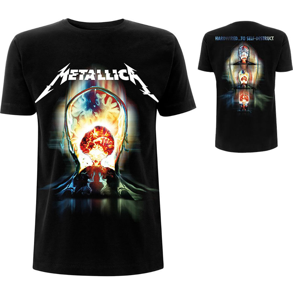 Metallica - Exploded - imprimeu față/spate (tricou unisex)