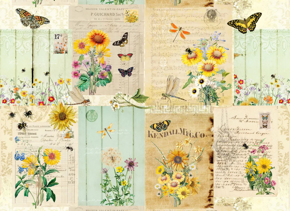 Roycycled Treasures - Botanical Masterboard