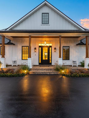 House - Front Door View