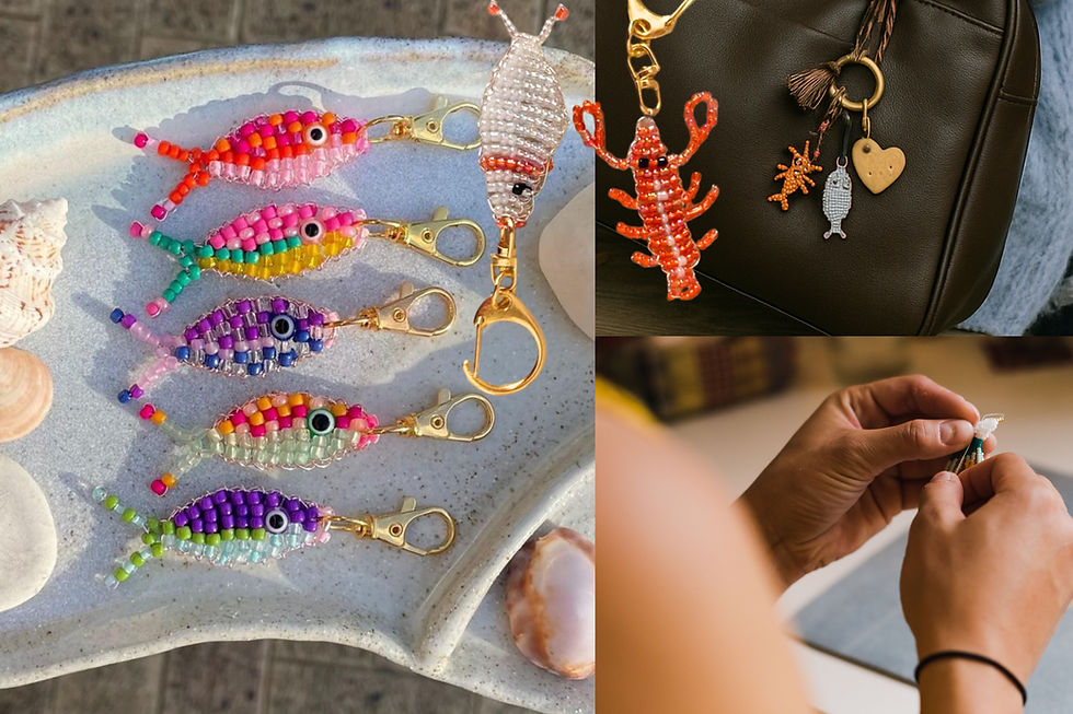 DIY Beaded Bag Charms & Keychains – Make Aesthetic Pinterest-Worthy Accessories! - Session II