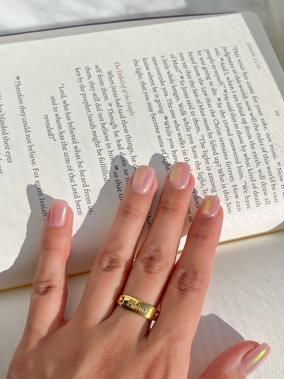 Thumbnail: Psalm 27 Ring
