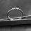 Thumbnail: 925 Sterling Silver Plain Engagement Ring Setting For Round Gemstone