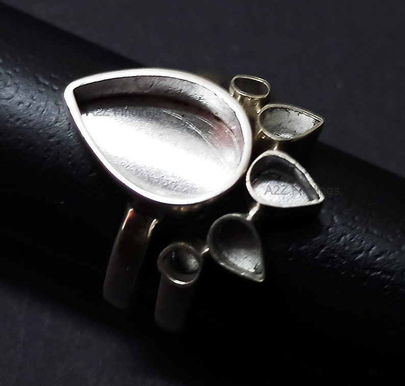 925 Sterling Silver Mandala Ring, Septum, Stacking, Thumb, Minimalist Ring.