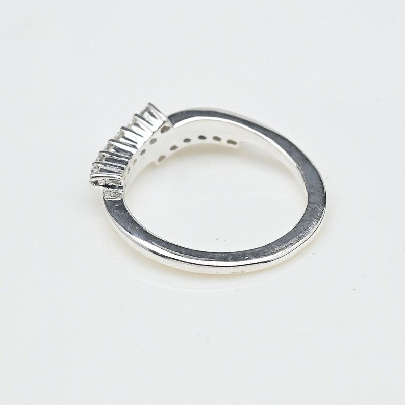 Thumbnail: 925 Sterling Silver Handmade Bezel Ring Setting, For Resin Work With CZ Crystals