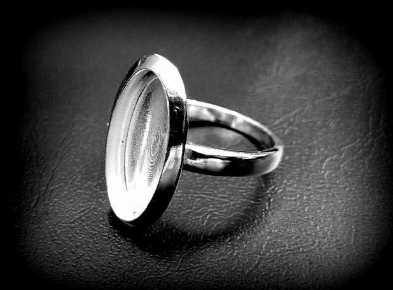 925 Sterling Silver Unisex Ring, Designer Ring, Men's ring For Resin Work.