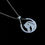 Thumbnail: 925 Sterling Silver Horse Shoe Pendant, Blank Good Luck Resin Pendant Jewelry.