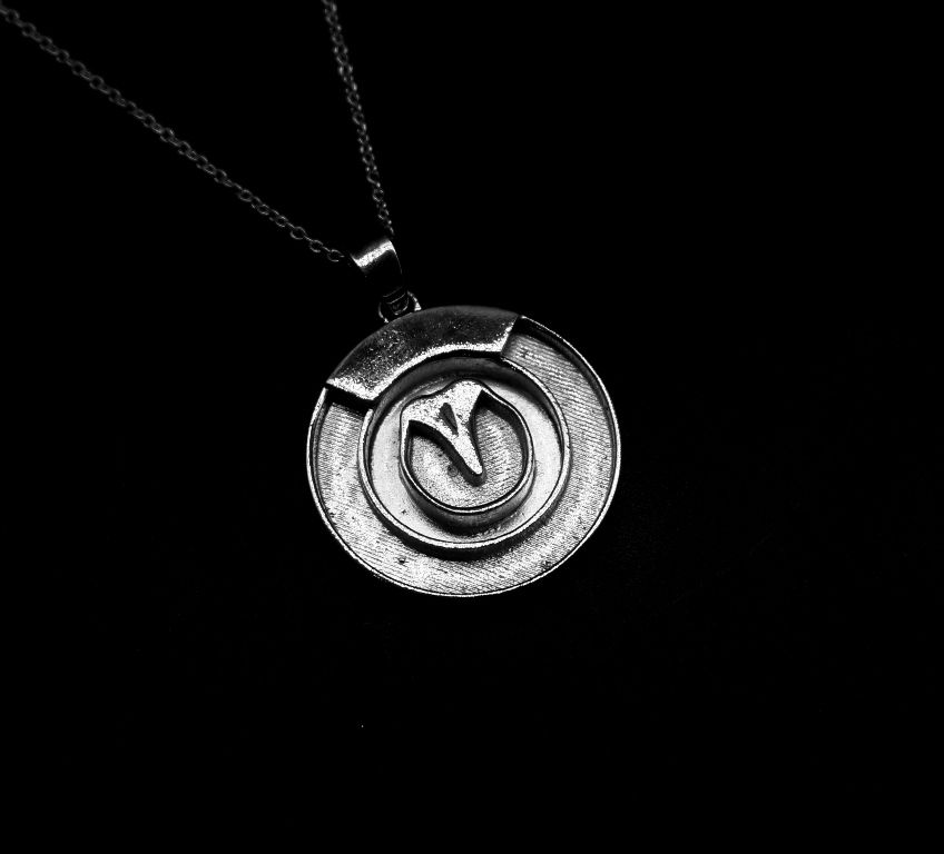 Thumbnail: 925 Sterling Silver Round Shape Horse Hair Pendant, Good Luck Resin Pendant DIY.