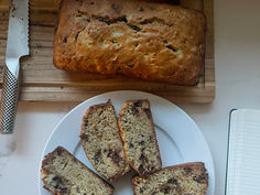 Chocolate Chip Walnut Banana Bread