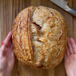 A Little Bit Whole Wheat Sourdough