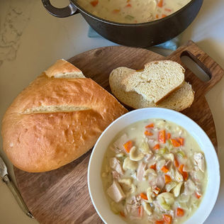 Creamy Chicken Noodle Soup