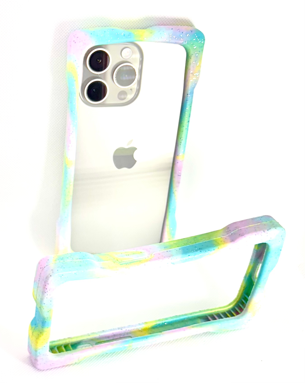 Thumbnail: Lil’Diddies COTTON CANDY SUNSET w/shades of Blue, Pink & Yellow- Cotton Candy:)